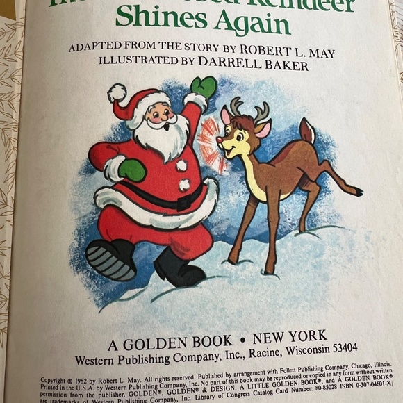 Vintage Little Golden Books Christmas lot of 5 - Picture 14 of 14